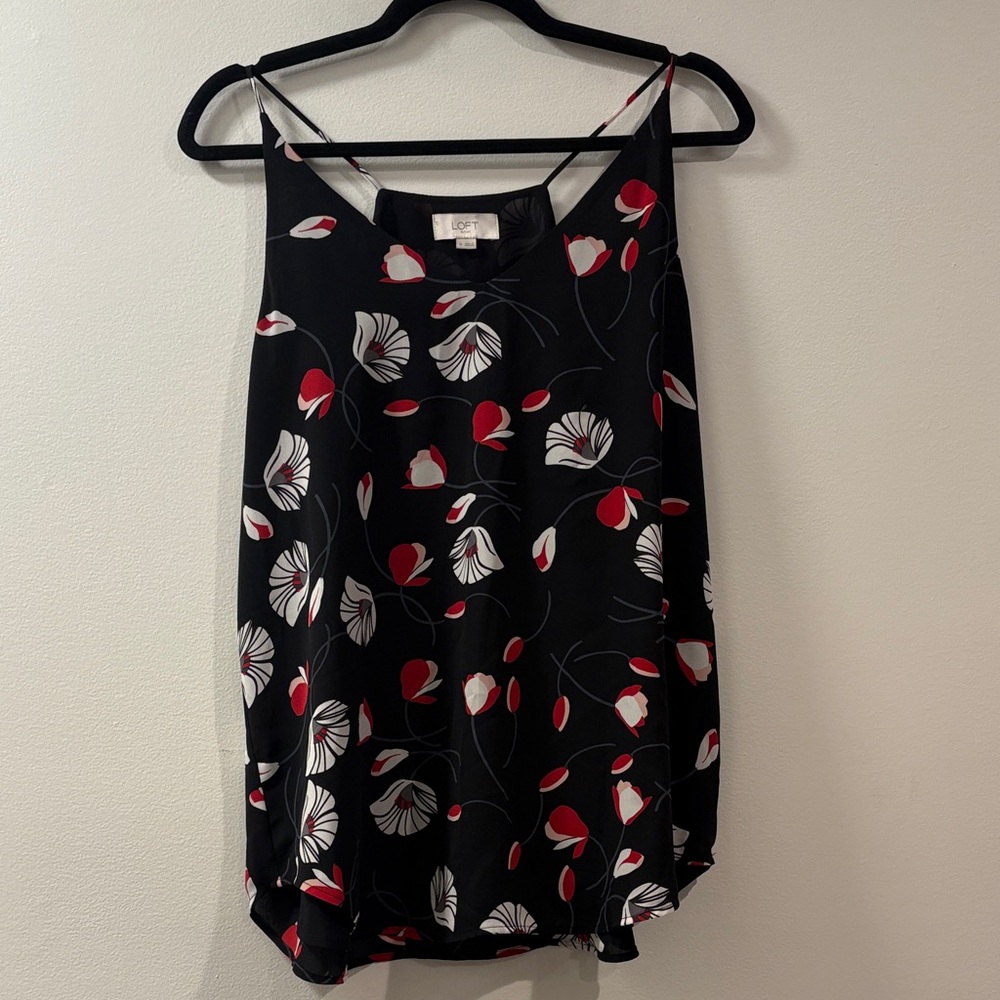 Loft | Floral Sleeveless Top